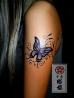 蝶々【GirlsTATTOO】